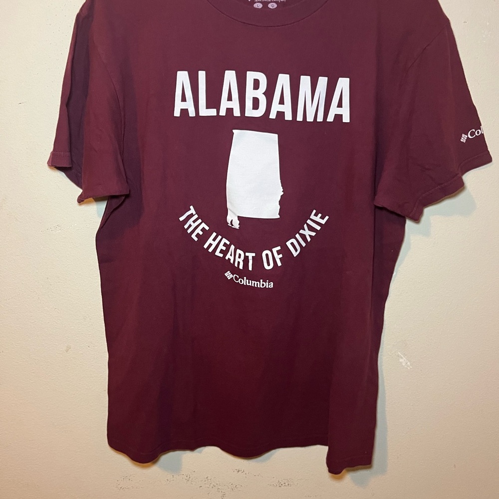 Vintage Alabama Columbia Maroon Sportswear Tee